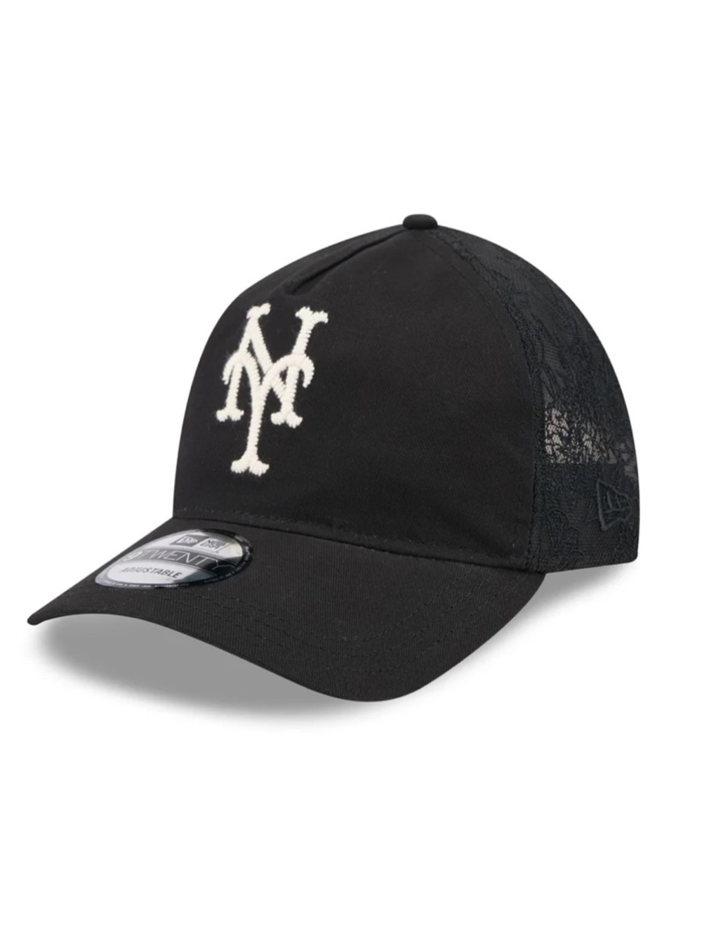 NY Mets Embroidered Mesh 9TWENTY A-Frame Adjustable hat